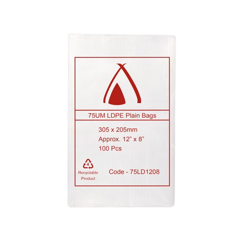 Prawn Small Bag 75LD1208 12x8 75um Small Prawn Bag